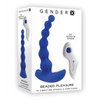 Gender X Beaded Pleasure - Blue - Anal Products