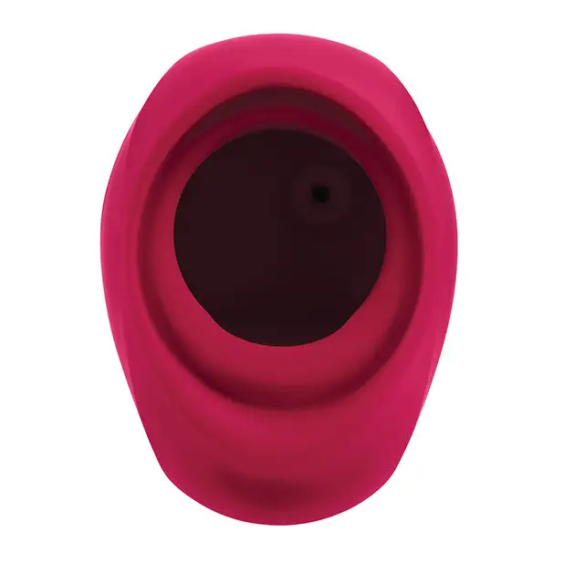 Gender X Body Kisses Vibrating Suction Massager - Red/Black - Dolls & Masturbators