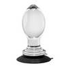Gender X Crystal Ball Plug w/Suction Cup - Clear - Anal Products
