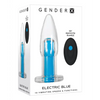 Gender X Electric Blue - Clear/Blue - Anal Products