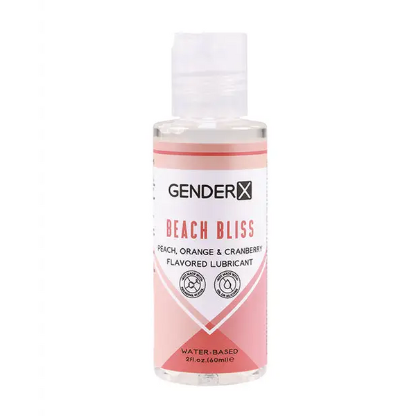 Gender X Flavored Lube - 2 oz Beach Bliss - Lubricants