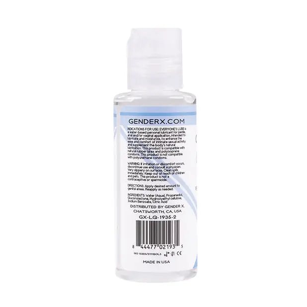 Gender X Flavored Lube - 2 oz Everyone’s - Lubricants