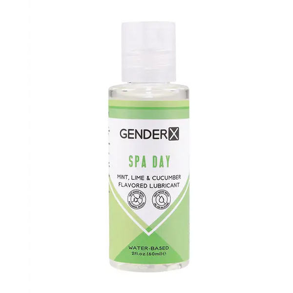 Gender X Flavored Lube - 2 oz Spa Day - Lubricants