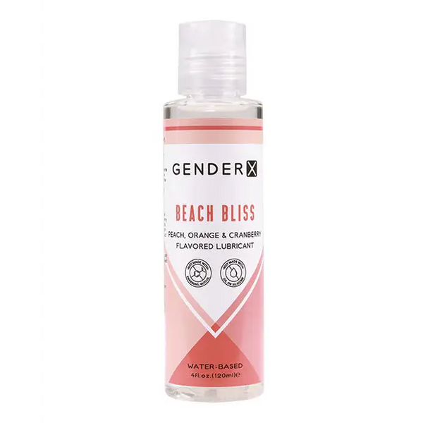 Gender X Flavored Lube - 4 oz Beach Bliss - Flavored