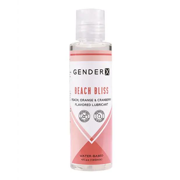 Gender X Flavored Lube - 4 oz Beach Bliss - Flavored