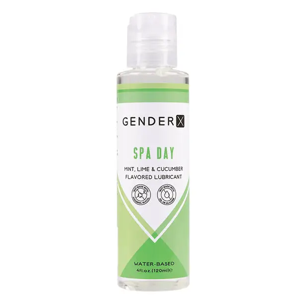 Gender X Flavored Lube - 4 oz Spa Day - Flavored