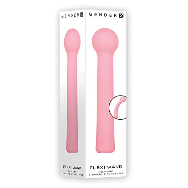 Gender X Flexi Wand - Pink - Massage Products