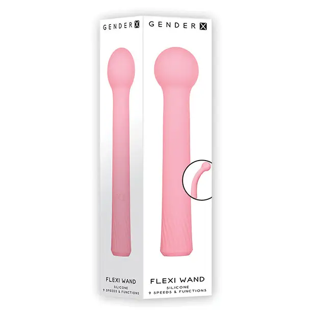 Gender X Flexi Wand - Pink - Massage Products