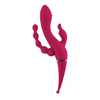Gender X Four by Four Vibrator - Burgundy - Vibrators