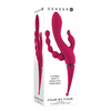 Gender X Four by Four Vibrator - Burgundy - Vibrators