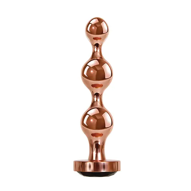 Gender X Gold Digger Large - Rose Gold/Black - Anal Products