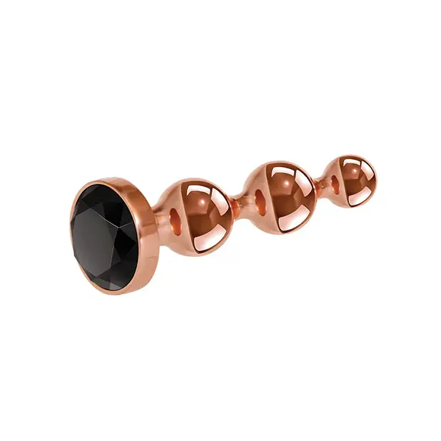 Gender X Gold Digger Medium - Rose Gold/Black - Anal Products