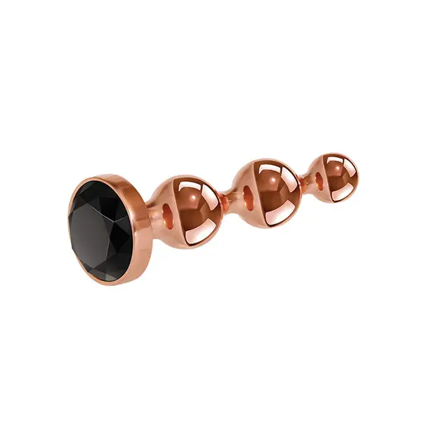 Gender X Gold Digger Small - Rose Gold/Black - Anal Products