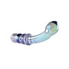 Gender X Lustrous Galaxy Wand Dual Ended Glass Massager - Green - Dongs & Dildos