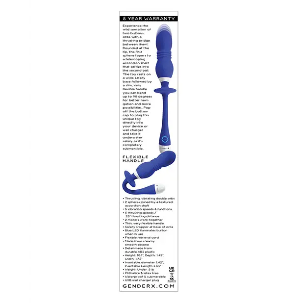Gender X Play Ball - Blue - Vibrators