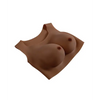 Gender X Realistic Undergarments Plate D-Cup - Dark - Transgender Products