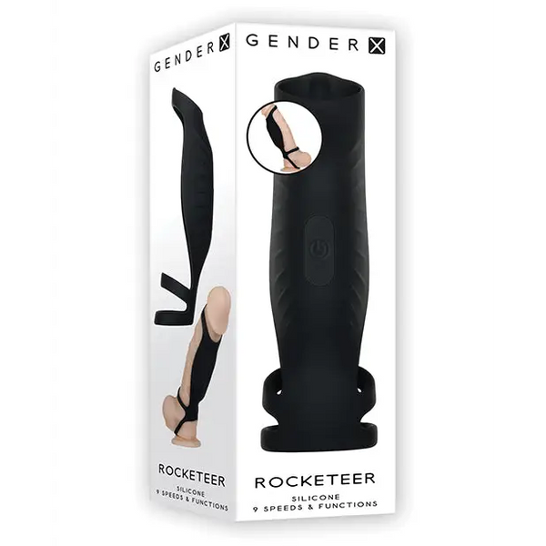 Gender X Rocketeer - Black - Penis Enhancement