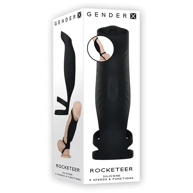 Gender X Rocketeer - Black - Penis Enhancement