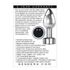 Gender X Rockin Metal Plug - Chrome - Anal Products