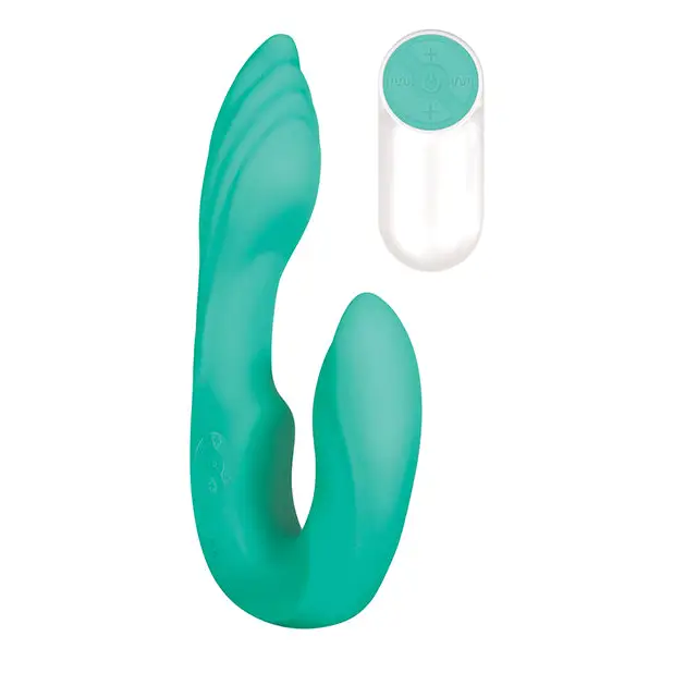 Gender X Strapless Seashell - Teal - Strap Ons