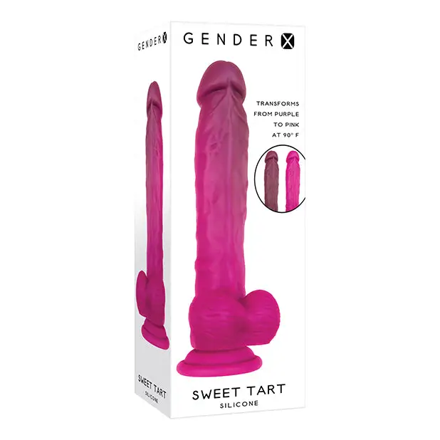 Gender X Sweet Tart - Burgundy/Pink - Dongs & Dildos