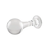 Gender X The Baller Glass Plug - Clear - Anal Products