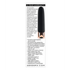 Gender X The Gold Standard Rechargeable Silicone Bullet - Black/Rose Gold - Stimulators