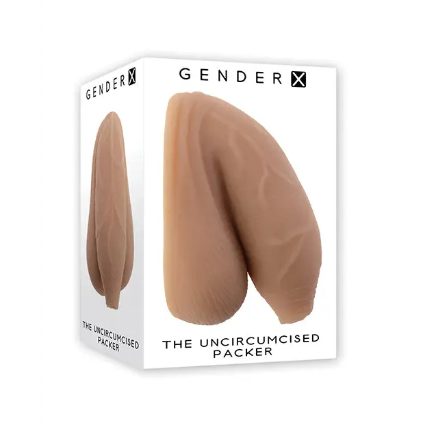 Gender X The Uncircumcised Packer - Medium - Transgender Products