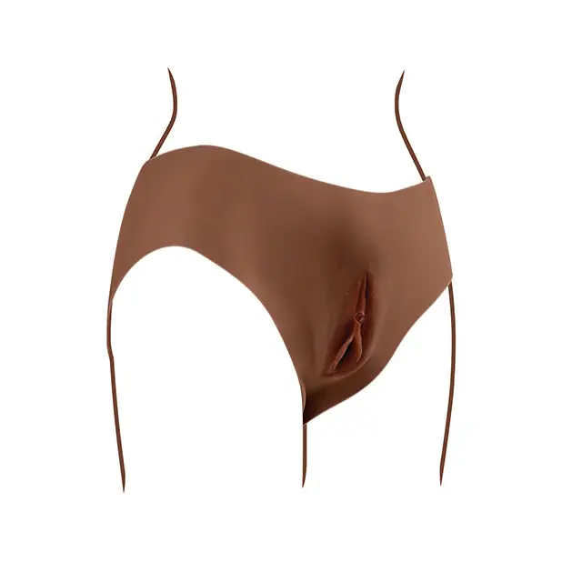 Gender X Vagina Briefs Undergarments - Dark - Transgender Products