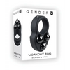 Gender X Workout Ring - Black - Penis Enhancement