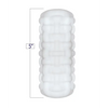 GeoStroker Two 5’’ Ultra-Soft TPR Stroker - White - Dolls & Masturbators