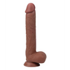 Get Lucky 11’’ Real Skin Series - Light Brown - Dongs & Dildos