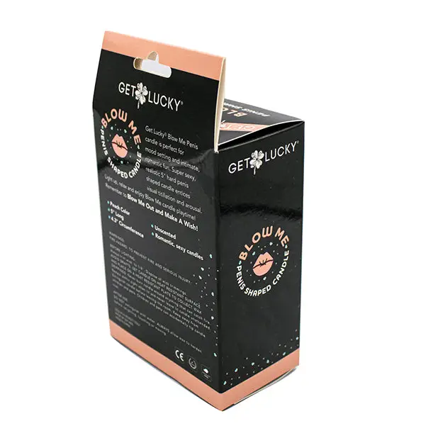 Get Lucky 5’’ Blow Me Penis Candle - Peach - Setting The Mood