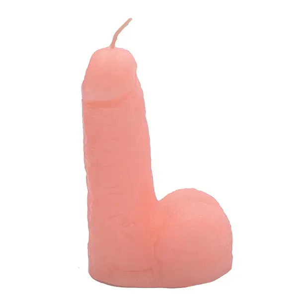 Get Lucky 5’’ Blow Me Penis Candle - Peach - Setting The Mood