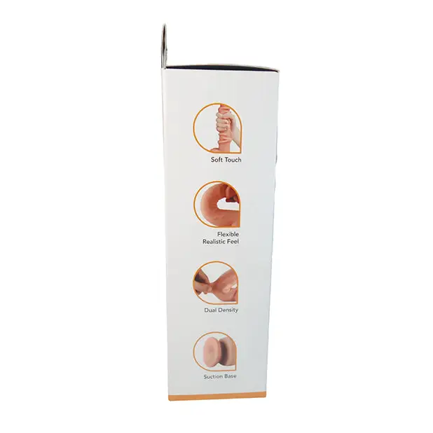 Get Lucky 7.5’’ Real Skin Series - Flesh - Dongs & Dildos