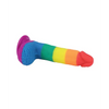 Get Lucky 7.5’’ Real Skin Series Pride- Rainbow - Gay & Lesbian Products