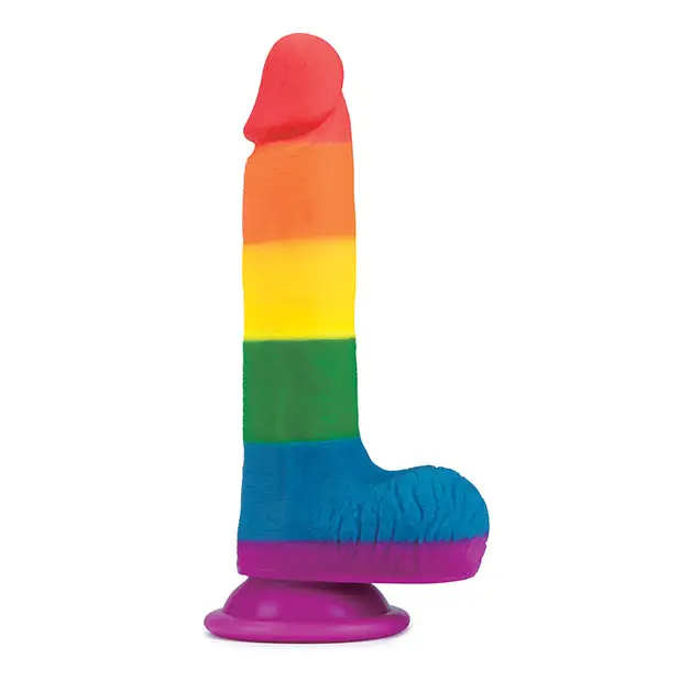 Get Lucky 7.5’’ Real Skin Series Pride- Rainbow - Gay & Lesbian Products