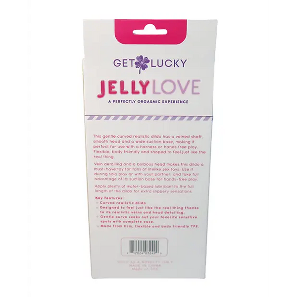 Get Lucky 7’’ Jelly Series Jelly Love - Pink - Dongs & Dildos