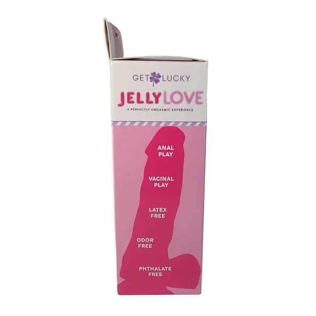 Get Lucky 7’’ Jelly Series Jelly Love - Pink - Dongs & Dildos