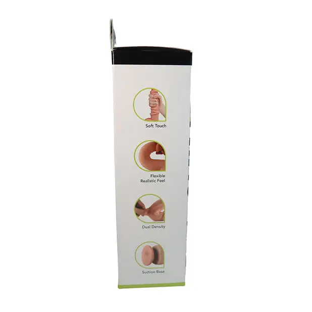 Get Lucky 8.0’’ Real Skin Series - Flesh - Dongs & Dildos