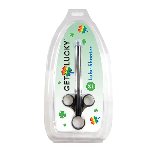 Get Lucky Lube Shooter - XL Black - Lubricants