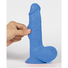 Get Lucky Mr. Navy 7.5’’ Dual Layer Dong - Dongs & Dildos