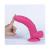 Get Lucky Mr. Pink 7.5’’ Dual Layer Dong - Dongs & Dildos