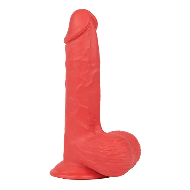 Get Lucky Mr. Ruby 7.5’’ Dual Layer Dong - Dongs & Dildos