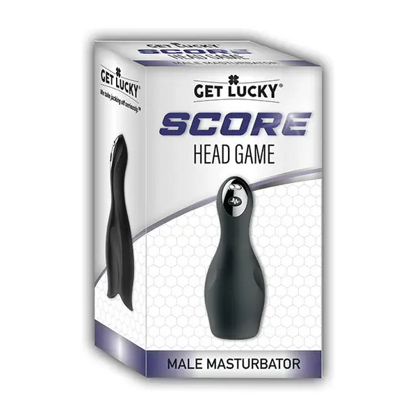 Get Lucky Score Head Game Masturbator - Black - Dolls & Masturbators