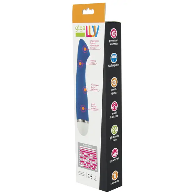 GigaLuv Bella’s Curve G Spotter - Blue - Vibrators