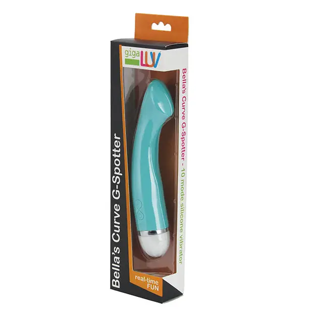 GigaLuv Bella’s Curve G Spotter - Tiffany Blue - Vibrators