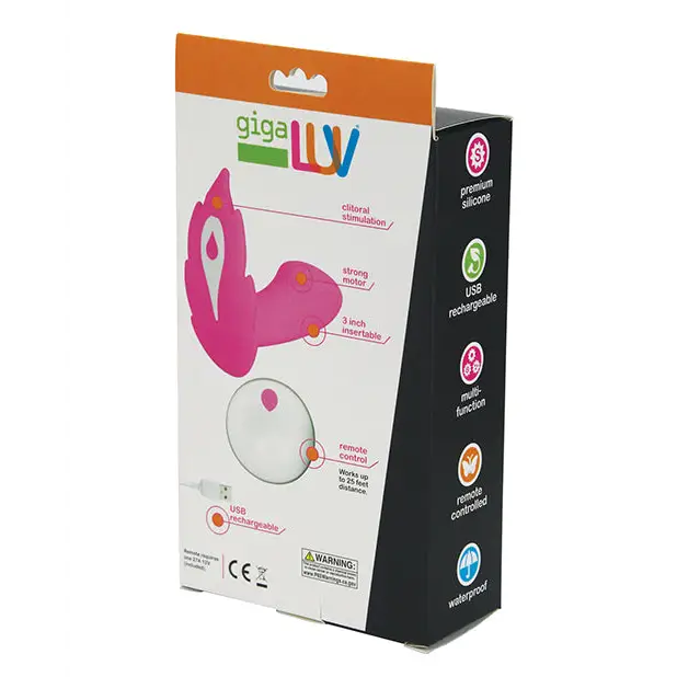 GigaLuv Deep Secret Remote - Pink - Stimulators