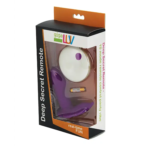 GigaLuv Deep Secret Remote - Purple - Stimulators