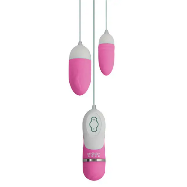 GigaLuv Dual Vibra Bullets - 10 Functions Pink - Stimulators